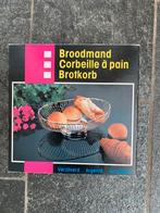 Verzilverde broodmand, Ophalen of Verzenden, Zo goed als nieuw