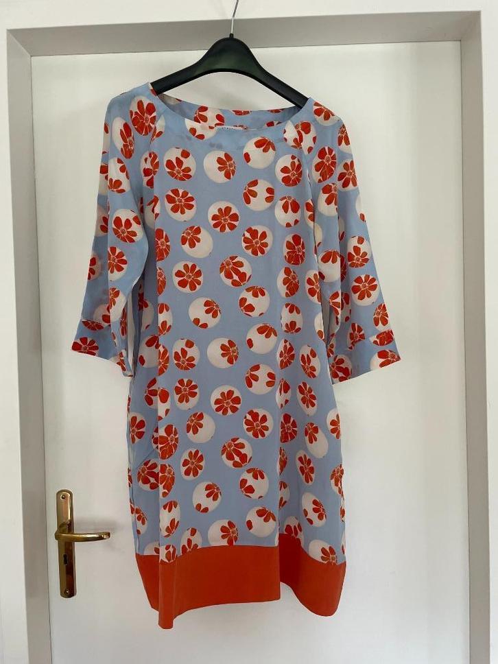 Rosso35: NIEUW 100% zijden jurk/tuniek maat M of L, Kleding | Dames, Jurken, Nieuw, Maat 42/44 (L), Overige kleuren, Knielengte