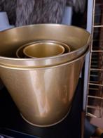 Bloempotten goud Ikea in meerdere maten., Ophalen of Verzenden, Halfschaduw, Minder dan 100 cm