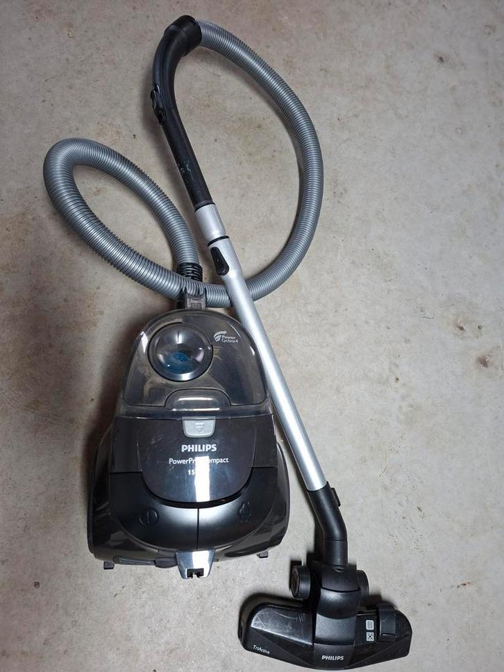 Philips 1500W Stofzuiger, Witgoed en Apparatuur, Stofzuigers, Gebruikt, Stofzuiger, 1200 tot 1600 watt, Reservoir, Ophalen