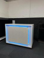 MOOI TOONBANK 3D PANEEL MET LED HOOGGLANS WIT, Ophalen, Zo goed als nieuw