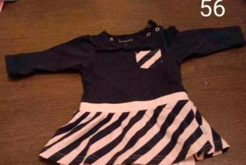 Baby kleding pakket 50 56 meisje jurkje rokje legging romper