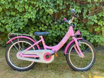 Prachtige roze prinses Lillifee fiets van Puky - 18 inch beschikbaar voor biedingen