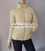Nieuwe Airforce gewatteerde jas lime yellow XS / EU 34, Kleding | Dames, Airforce, Nieuw, Ophalen of Verzenden, Maat 34 (XS) of kleiner