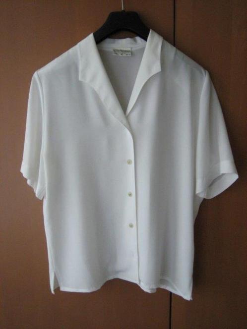 Prachtige witte bloes (of combi) van Sommermann 40 snazzeys, Kleding | Dames, Blouses en Tunieken, Nieuw, Maat 38/40 (M), Wit