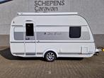 Tabbert da Vinci 380 TD  2017/2018  met mover + Thule luifel, Caravans en Kamperen, Caravans, Lengtebed, Treinzit, 1000 - 1250 kg