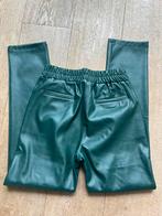 TURQUOISE vegan leather broek petrol mt M/L, Maat 38/40 (M), TURQUOISE, -, Verzenden