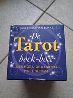 J. Sharman-Burka - De Tarot boek-box, Tarot of Kaarten leggen, Ophalen of Verzenden, Zo goed als nieuw, J. Sharman-Burka