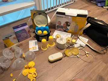 Medela Freestyle flex dubbele borstkolf met cups beschikbaar voor biedingen