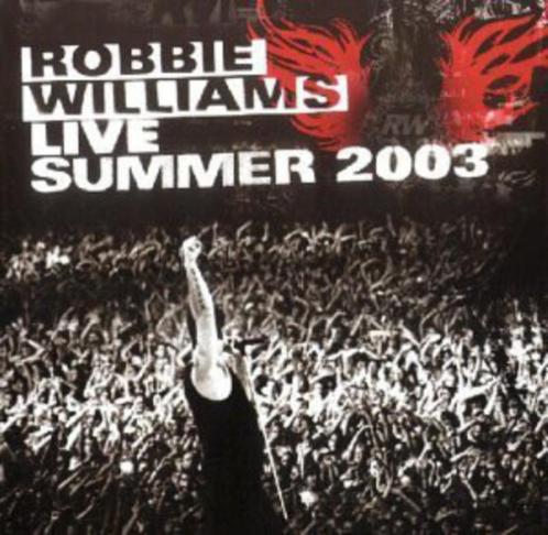 ROBBIE WILLIAMS - live summer 2003 CD, Cd's en Dvd's, Cd's | Pop, Gebruikt, 2000 tot heden, Ophalen of Verzenden