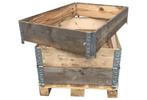 Palletranden moestuin opzetbakken 120 x 80 x 20, Minder dan 30 cm, Minder dan 60 cm, Ophalen of Verzenden, Zo goed als nieuw