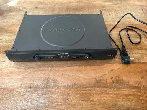 Samson Servo 300 versterker, inclusief bekabeling., Muziek en Instrumenten, Versterkers | Keyboard, Monitor en PA, Zo goed als nieuw