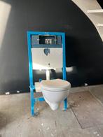 Toilet met inbouwreservoir, Huis en Inrichting, Ophalen, Gebruikt