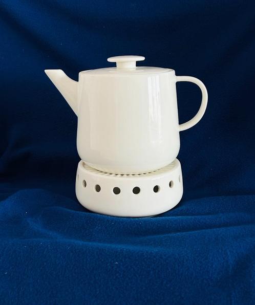 Theepot + Theelicht € 15 samen Hema Chicago Roomwit izgs, Huis en Inrichting, Keuken | Servies, Zo goed als nieuw, Overige typen