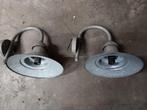 Buitenlampen zink, Ophalen, Gebruikt, Wandlamp, Netvoeding