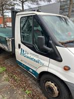 Te koop Ford Transit 350L 2.4 TDCI EF DC dubbel lucht, Auto's, Zwart, 4 cilinders, 2800 kg, Wit