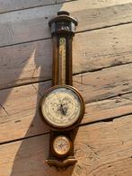 Antieke Barometer met Thermometer, Audio, Tv en Foto, Weerstations en Barometers, Ophalen, Gebruikt, Barometer