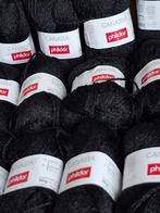 Phildar Canasta Zwart - 19 Bollen, Ophalen of Verzenden, Nieuw, Breien of Haken, Wol of Garen