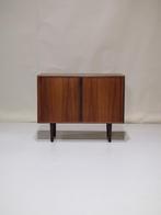 Kast met tambour deuren HG Furniture palissander Deens, Huis en Inrichting, Ophalen, -, -, Meerdere deuren