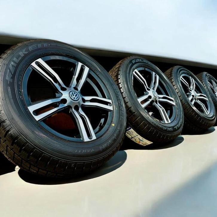 MAN TGE Volkswagen Crafter velgen 17 inch verzwaard zwart, Auto-onderdelen, Banden en Velgen, Banden en Velgen, All Season, 17 inch