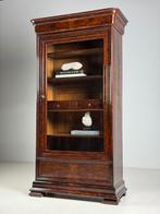 Biedermeier vitrine mahonie ca. 1850, Ophalen