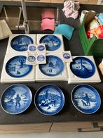 Royal Copenhagen kerstbordjes, Antiek en Kunst, Antiek | Wandborden en Tegels, Ophalen of Verzenden