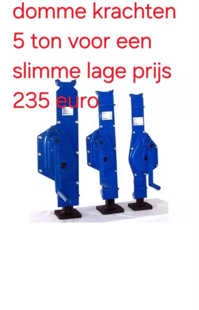 Dommekracht 5 ton., Auto diversen, Krikken, Garagekrik, Hydraulisch, Ophalen of Verzenden