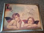 Ingelijste Poster Engeltjes, Antiek en Kunst, Ophalen of Verzenden