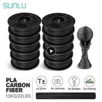 Sunlu Filament PLA Carbon Fiber 1.75mm 1kg/rol, Computers en Software, 3D-printerbenodigheden, Ophalen of Verzenden, Nieuw