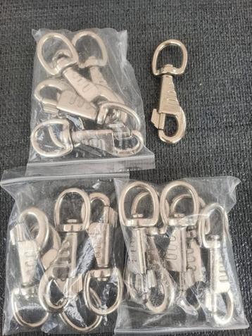 18x Draaibare Karabijnhaken - Nieuw beschikbaar voor biedingen