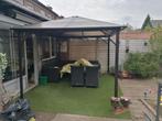Partytent kleur is zwart doeken zijn geel., Ophalen, Gebruikt, Serre