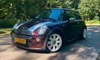 Mini cooper 1.6 aero pakket automaat, Zwart, 4 cilinders, 4 stoelen, Leder en Stof