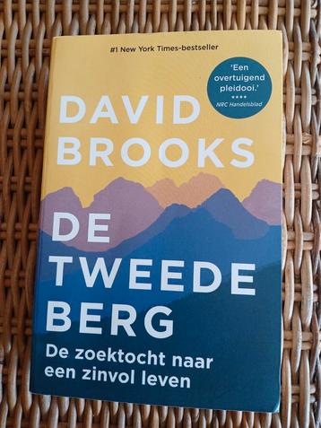 David Brooks - De tweede berg zgan vaste prijs  beschikbaar voor biedingen