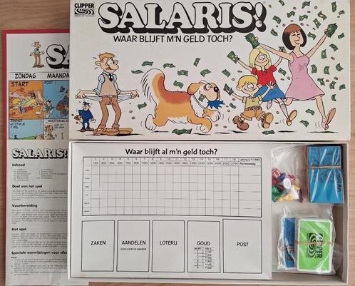 Salaris! Bordspel Clipper, Hobby en Vrije tijd, Gezelschapsspellen | Bordspellen, Zo goed als nieuw, Een of twee spelers, Drie of vier spelers