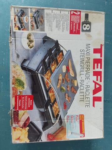 Tefal Gourmet Set - Steengrill & Raclette beschikbaar voor biedingen