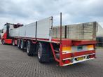 PACTON 4- STENEN OPLEGGER,  HIAB KRAAN ,HATZ DIESEL .!!!, Bedrijf, Mitsubishi, Te koop, Rood