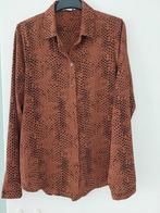 Bruine Damesblouse - Cotton Club - Maat M, Maat 38/40 (M), Bruin, Ophalen of Verzenden, Zo goed als nieuw
