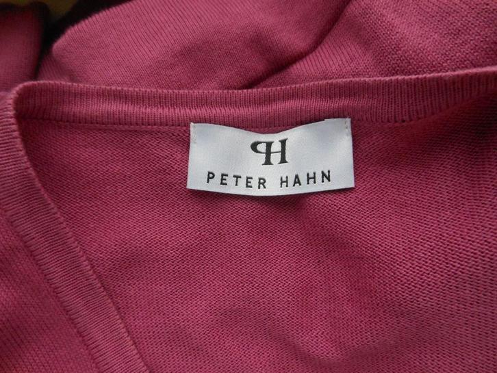 PETER HAHN vest maat 42. 100% katoen, Kleding | Dames, Truien en Vesten, Zo goed als nieuw, Maat 42/44 (L), Roze, Ophalen of Verzenden