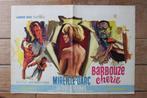 filmaffiche Mireille Darc Barbouze Cherie 1966 filmposter, Verzamelen, Rechthoekig Liggend, Ophalen of Verzenden, A1 t/m A3, Zo goed als nieuw