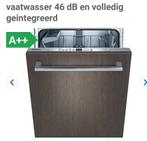 Siemens inbouw vaatwasser Energie A++ VANDAAG OPHALEN €100,-, Ophalen, Voorspoelprogramma, Minder dan 10 liter, Zo goed als nieuw