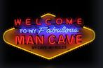 Welcome to my mancave neon en veel andere leuke USA neons, Verzamelen, Ophalen of Verzenden, Nieuw, Lichtbak of (neon) lamp