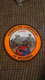 Koninklijke Landmacht Patch, Verzamelen, Militaria | Algemeen, Ophalen of Verzenden, Landmacht, Nederland, Embleem of Badge