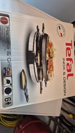 Tefal Inox Raclette en Grill / gourmet plaat, Verzenden, Gebruikt, Tafelgrill