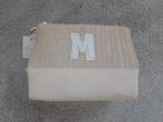 Nieuwe  toilettas  met letter M, Ophalen of Verzenden, Zo goed als nieuw