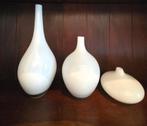 Ikea vaas 3 stuks Wit, Huis en Inrichting, Ophalen of Verzenden, Gebruikt, Wit, Glas