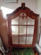 Antieke vitrinekast, Antiek en Kunst, Curiosa en Brocante, Ophalen