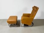 Monits Maddona Fauteuil met Hocker, Ophalen of Verzenden, Zo goed als nieuw, 75 tot 100 cm