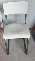Retro stoel met buizenframe circa 1960, Huis en Inrichting, Ophalen, Zo goed als nieuw, Hout, Eén