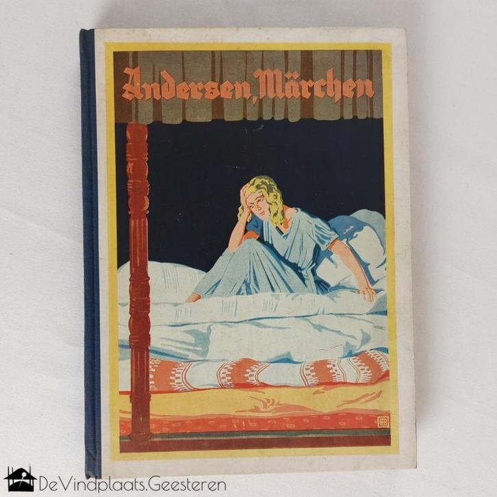 Andersen - antiek sprookjesboek - prachtige band en illustr., Antiek en Kunst, Antiek | Boeken en Bijbels, Ophalen of Verzenden