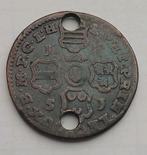 2 Liards 1751 Luik Oude Antieke Munt Belgie Prinsbisdom, Postzegels en Munten, Ophalen of Verzenden